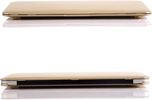 RUBAN Case Compatible with MacBook Air 11 Inch Release (A1370/A1465), Plastic Hard Case Cover for MacBook Air 11 Inch, Gold...