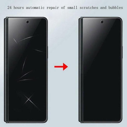 2Pack Privacy Film Hydrogel Screen Protector Compatible with Samsung Galaxy Z Fold4 / Z fold 4,?Case Friendly??High Sensitivity? Anti-Spy Soft TPU...