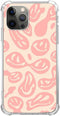 Peachy Melting Smile Face Case Compatible with iPhone 15 Pro, Hippie Trippy Smile Face Case for iPhone 15 Pro, Cool TPU Bumper Phone Case Cover...