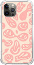 Peachy Melting Smile Face Case Compatible with iPhone 15 Pro, Hippie Trippy Smile Face Case for iPhone 15 Pro, Cool TPU Bumper Phone Case Cover...