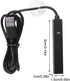 DONGKER Mini Aquarium Heater,USB 5W Submersible Fish Tank Heater with Anti Dry Burn Protection for 0.5-2L Aquarium Fish Tank...