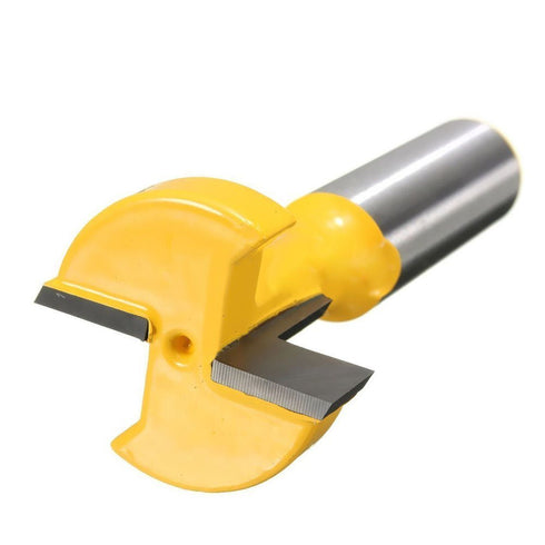 1/2" Shank Straight T-Slot & T-Track Slotting Cutter Router Bit Wood Groove Milling Cutter Woodworking Tool, 1-1/16 Inch Diameter...