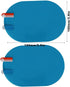 Qiilu 2 Pieces Car Rearview Mirror Film, Rainproof Waterproof Mirror Film Anti Fog Film Blind Spot Mirror for Car Rear View Mirrors Side Windows O...