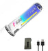 Rechargeable RGB Flashlight, Super Bright LED Flash Light Battery Powered with 9 Modes & IPX7 Waterproof, Powerful Handheld Flashlight for Emergen...