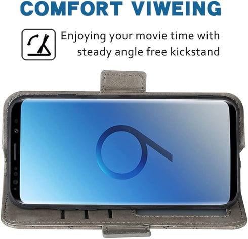 Compatible with Coolpad Legacy S/SR Wallet Case Wrist Strap Lanyard Leather Flip Card Holder Stand Cell Accessories Folio Phone Cover for Cool Pad...