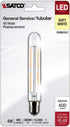 Satco 21860-4T6.5/LED/CL/930/120V/E17/1CD Tubular (S21860) Intermediate Screw Base Exit Light Bulb...