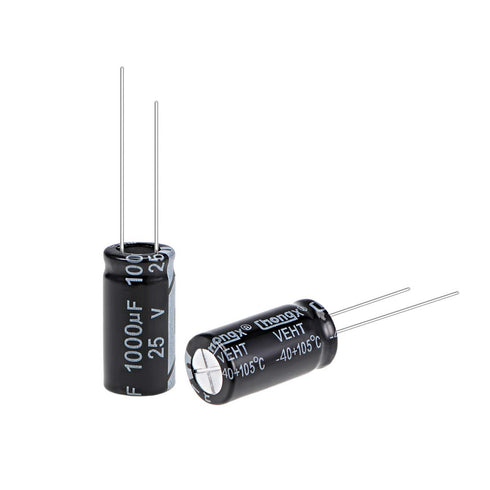 uxcell 1000uF 25V Capacitor, Aluminum Electrolytic Capacitors 105C High Temp 25pcs...