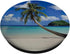 Tropical Beach Palm Tree Ocean PopSockets Standard PopGrip...