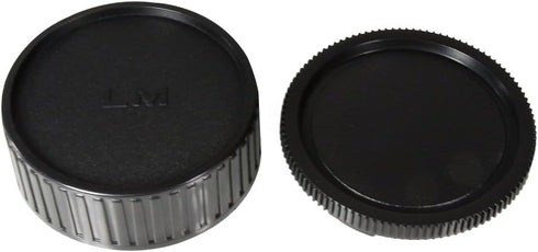Body Cap & Camera Rear Len Cover Set Compatible with Leica M-Mount Camera fits…...
