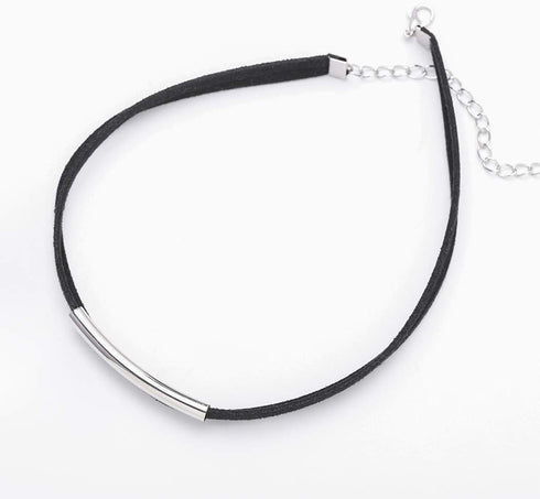 JAKAWIN Choker Necklace Adjustable Black Collar Necklaces for Women NK134...