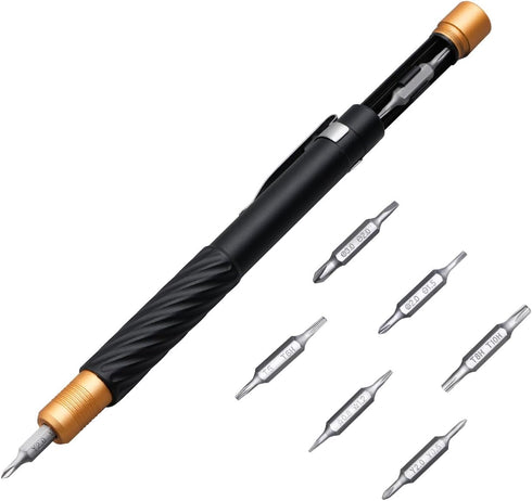 HengTianMei Precision Screwdriver Set 12 in 1 Small Magnetic Screwdriver Set, Professional Electronics Repair Tool Kit for Xbox, Computer, Phone, ...