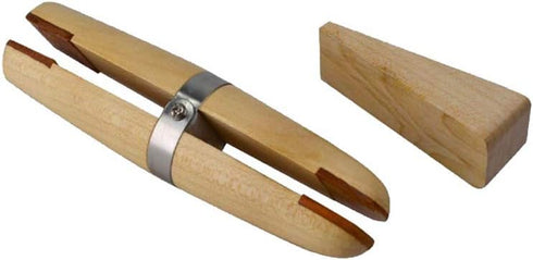 1 Piece Ring Clamp Holder Wooden Ring Clamp Jewelry Making Vise Wooden Jewelry Vise Tool Holder Stone Setting Polishing Jewelers Tool for Jewelry ...