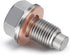 MaySpare M12x1.25 Stainless Steel Magnetic Engine Oil Drain Plug with Copper Crush Washer Replacement for Toyota, Nissan, Lexus, Infiniti(Silver)...