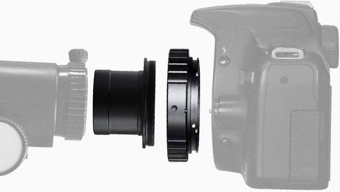 1.25" Telescope Camera T-Adapter (T-Mount) with Camera Adapter (1.25" T-Mount for Canon EOS)...