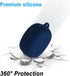 Geiomoo Silicone Carrying Case Compatible with Anker Soundcore Life P2 Mini, Portable Scratch Shock Resistant Cover with Carabiner (Navy Blue)...