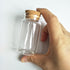 6pcs 50ml Small Glass Bottles Vials Jars Glass with Cork Stopper Storage Bottle 50ml 37x70mm(1.45x2.75inch)...