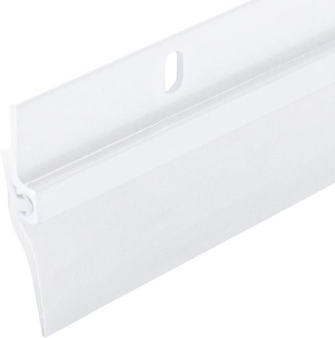 36 Inch Triple Fin Vinyl Door Sweep, White Finish – MD Building Products 05215...