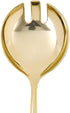 Dazzling Gold Novelty Serving Spoon & Spork Plastic Serveware - 4 Count - Perfect for Parties and Events...