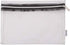 Clear Vinyl Zipper Multi-purpose Waterproof Office Home Supply Organizers toiletry Pouch Tool Bag 4-pack...