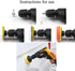 Yesallwas Car Foam Drill Polishing Pad Kit 8Pcs,4 Inch Buffing Pads Kits drill buffer attachment,thin sanding sponge for Drill Buffing,Car Sanding...