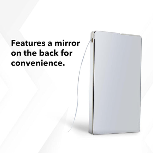 Venneir® Ultra-thin, Wide Dental Tape with Mirror on Back (3 Pack)...