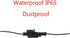 ESUPPORT 1 Pin Way Car Auto Waterproof Electrical Connector Plug Socket Kit with Wire AWG Gauge Marine Pack of 10...