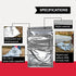 Ever Ready First Aid Mylar Rescue Blanket, Large Silver Thermal Sheet for Emergency and Survival, 54” x 84” – 5 Count...