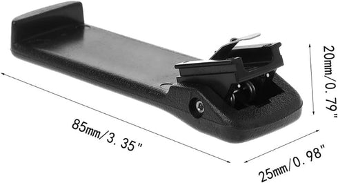 4Pack HLN8255 Belt Clip Compatible for Motorola DP1400 DEP450 PR400 CP200 CP200D CP200XLS CP040 CP140 CP150 GP3688 EP450 PMNN4251 NNTN4497 NNTN497...