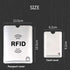 fancyfree RFID Blocking Sleeves, Identity Theft Prevention RFID Credit Card Holders Smart Slim Design Card Covers, Perfect for Wallet, Puerse, Pas...