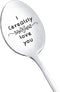 I Cerealsly Love You Gift Spoons for Husband Wife Christmas Birthday Gifts for Boyfriend Girlfriend Anniversary Valentine's Day Gift for BF GF Cer...