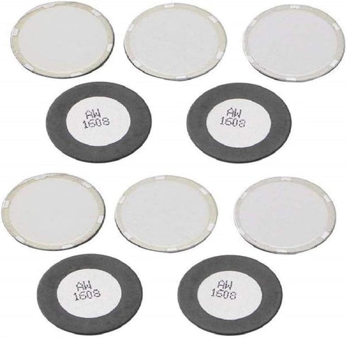 10pcs 16mm/20mm Ultrasonic Mist Maker Fogger Ceramics Discs for Humidifier Parts (10pcs 16mm Ceramics Discs)...