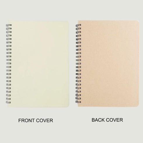 SUPERBOX Spiral Notebook, Journal Notebook, 3Pack, Lined Paper Sketchbook, 6” x 8”, Light Yellow...
