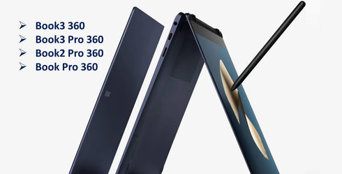 Book Pro 360 S Pen Replacement for Galaxy Book Pro 360 Laptop All Version (Book Pro 360 | Book2 Pro 360 | Book3 Pro 360 | Book3 360) Touch Stylus ...