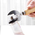 3 PACK Stainless Steel Kitchen Utensil Multifunctional Lid Remov with Wood Handle Bottle Punch Can Opener for Camping and Traveling...
