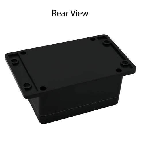 Junction Box IP65 Waterproof Dustproof ABS Plastic Universal Electric Project Enclosure with Fixed Ear Black 4.5x3.5x2.2 inch (2pc)...