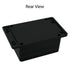 Junction Box IP65 Waterproof Dustproof ABS Plastic Universal Electric Project Enclosure with Fixed Ear Black 4.5x3.5x2.2 inch (2pc)...