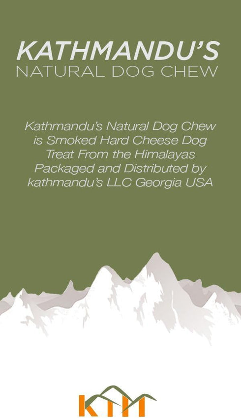 Authentic Himalayan Yak Cheese for Dogs - XLarge (Pack of 1) - Sourced from Pristine Himalayan Foothill, Rawhide-Free, NO preservatives...