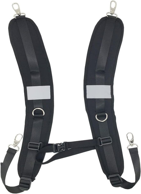 FOLAI Waterproof Replacement Shoulder Strap with Adjustable Belt for Shoulder Bag Backpack Black...