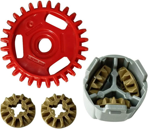 MOC Technical Differential Gear-28 Teeth with Round Axle Hole Power Functions Parts Compatible with legoeds Blocks 65414 65413 Building Pack of 2...
