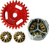 MOC Technical Differential Gear-28 Teeth with Round Axle Hole Power Functions Parts Compatible with legoeds Blocks 65414 65413 Building Pack of 2...