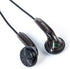 Kinboofi KBEAR Stellar Lightweight Stereo Earbud Headphones, Classic Style Earbud Black Earphone Wired Headset (Clear Black NO Mic)…......