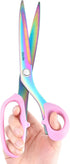 Fabric Scissors, 9" Titanium Coating Sewing Scissors, All Purpose Sharp Heavy Duty Fabric Scissors for Cutting Clothes Leather Classic Stainless S...