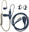 Covert Air Acoustic Tube Earpiece with Mic for Baofeng UV-5R Two Way Radio, Surveillance Headset and PTT Compatible with Walkie Talkies Brands Bao...