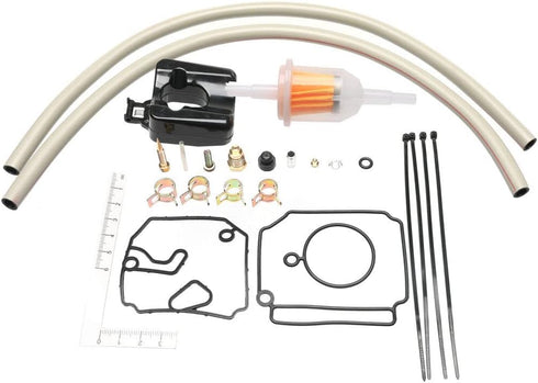 18-7768 Carburetor Repair Kit Replacement for 40-50HP 2-Stroke Outboards Carburetor Replaces 6H4-W0093-03-00 6H4-W0093-02-00 Sierra...