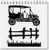 2PCS Fence Car Dies for Card Making, Vehicle Grass Fence Cutting Die for Scrapbooking on Clearance Paper Crafting Decor DIY Album...