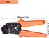 Tnisesm SN-48B Crimping Tools,Ratcheting Wire Crimper AWG 26-16(0.5-1.5mm²) for Open Barrel Terminals...
