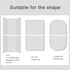 BlueSnail Print Changing pad Cover Set 2PK, Breathable and Comfortable Changing Pad Cover for Boys and Girls (Gray+White)...