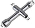 ShareGoo 2 Pack 4mm 5mm 5.5mm 7mm Cross Wrenches Maintenance Tool ,Small Sleeve Hex Socket Wheel Spanner for RC Model Car Truck Buggy...