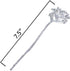 Homeford Crystal Rhinestone Spray Branch, 7-1/2-Inch, 12-Count (Clear)...