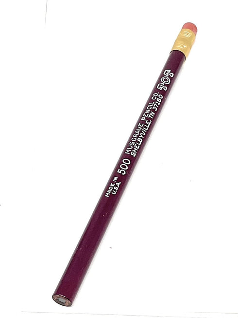 Jumbo TOT pencil, Round, 10mm Metallic Blue and Red, Med Soft Core (Package of 12)...
